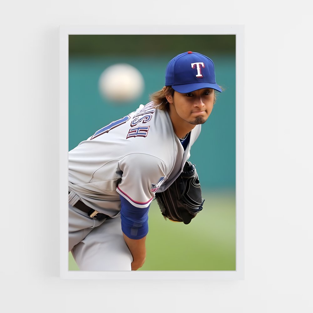 Poster darvish baseball (vue 3)